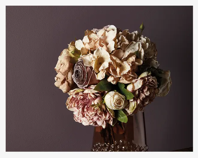 Stilk Pæon Rosa H.46 cm