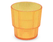 Kop plastik ass 325 ml H.9,2 cm 