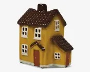 Keramikhus gul H.10 x B.8 cm