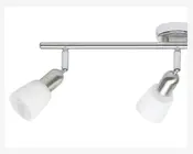 Sofia 3 Spot Glas og Krom