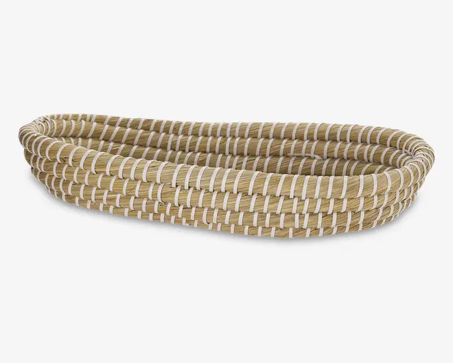 Kurv kransgræs 36x19x6 cm