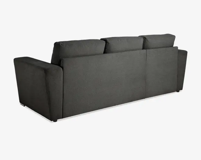 Sovesofa m/posefjedre grå