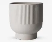 Urtepotteskjuler sæt river cream H.17+22 cm 