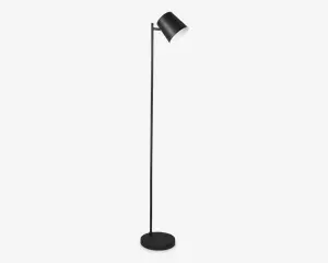 Gulvlampe Blake mat sort H.125 cm 