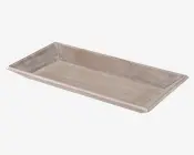 Bakke Grå Træ 40x20,5 cm