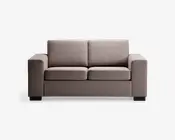 Sofa 2 pers. taupe møbelstof