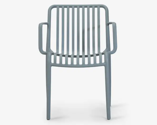 Havestol I Blå Polyurethan