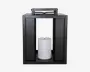 Lanterne Metal LED Sort H.25,5 cm
