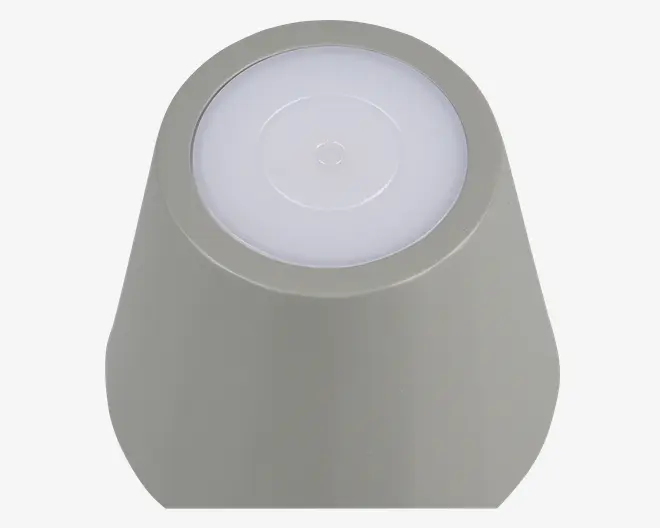 Bordlampe Diaz grå H.21 cm