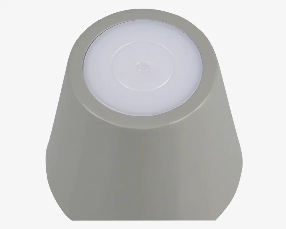 Bordlampe Diaz grå H.21 cm 