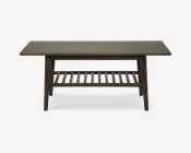 Sofabord olieret/røget eg 60x122 cm