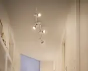 Spot 4xGU10 hvid L.68,4 cm 