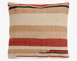 Pude stribet tufted 50x50 cm