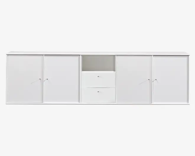 Reol Mistral 5 Sekt. m/4 Døre og 2 Skuffer