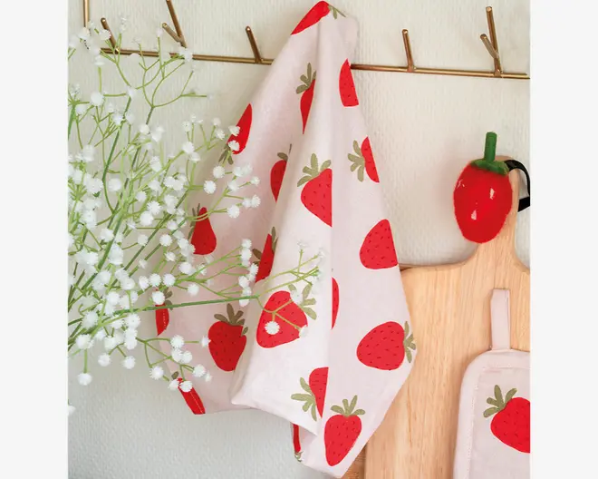 Viskestykke jordbær 2 stk. 