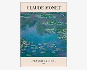 Plakat Water Lilies - Claude Monet 