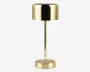 Bordlampe Jeff poleret messing H.30 cm