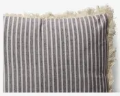 Pude rød m/frynser 45x45 cm 