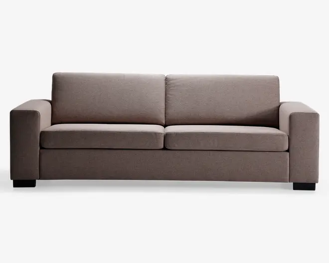Sofa 3 pers. taupe møbelstof