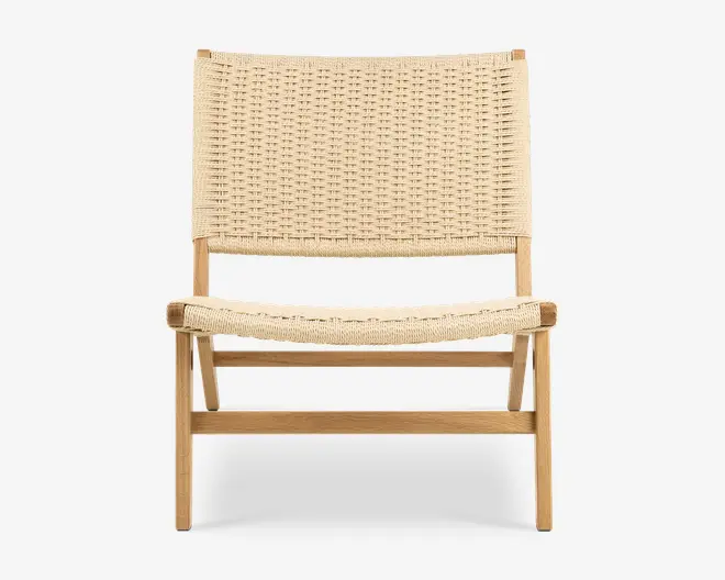 Loungestol Carson massiv eg