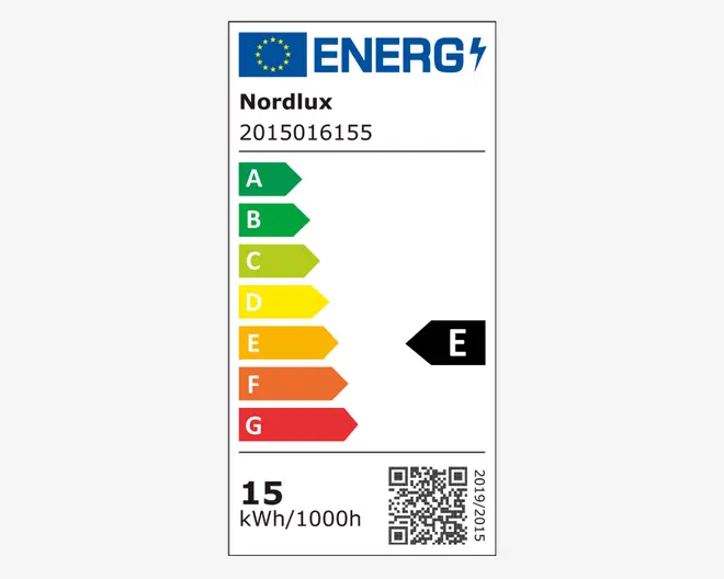 Plafond Oja Krom/Hvid Ø.43 cm