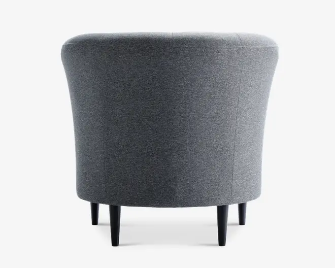 Lænestol Flash Grå Solid