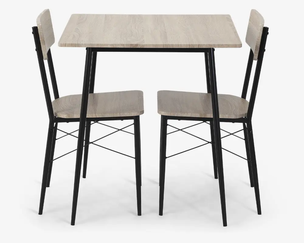 Spisebordssæt bord + 2 stole