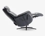 Drejestol m/indbygget skammel og 0-gravity