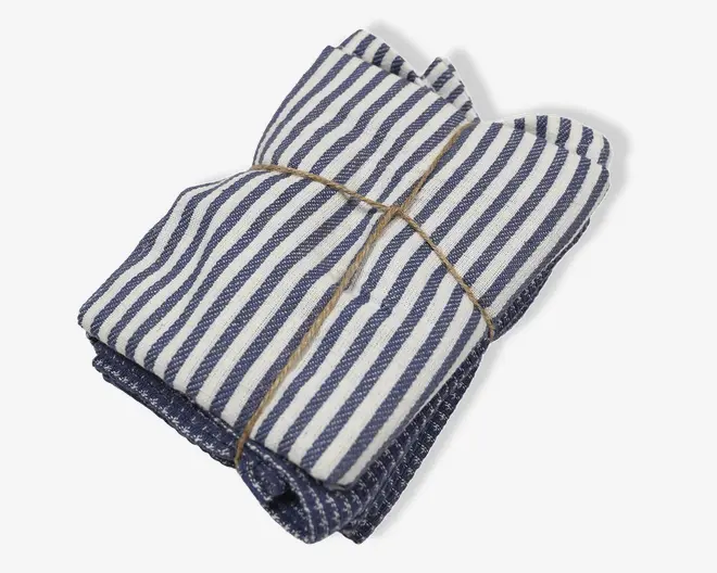 Viskestykker sæt m/2 stk. blå