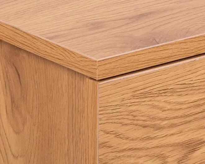 Sengebord Avignon med 1 skuffe vild eg kunstfiner