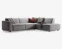 Sofa m/Open End Højrevendt Beige