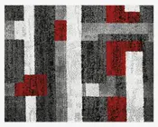 Løber Luna Red 80x150 cm