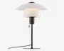 Bordlampe Verona Opal Hvid