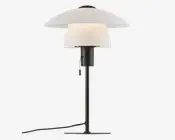 Bordlampe Verona Opal Hvid