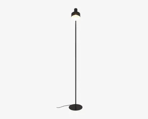 Gulvlampe Matis sort H.160 cm