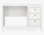 Skrivebord Madrid hvid kunstfiner