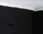 Boxmadras med magasin 90 x 200 cm sort