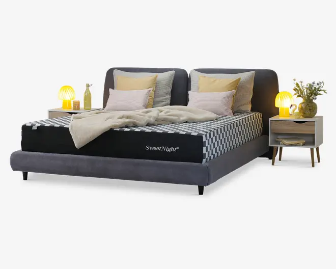 Sengebord Delta m. 1 skuffe