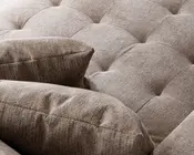 Sofa U-shape højrevendt beige