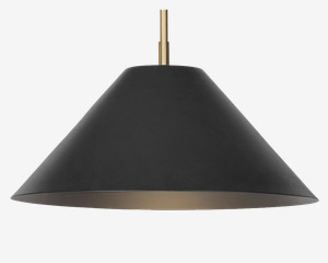 Loftlampe Hygge sort Ø. 40 cm