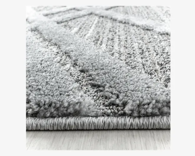 Tæppe Pisa mørk grå 140 x 200 cm