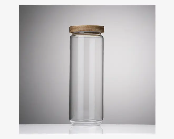 Opbevaringsglas med låg 1300 ml