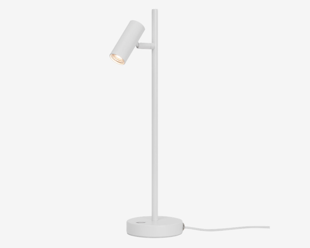 Bordlampe Omari Hvid H.40 cm