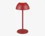 Bordlampe Ricardo rød H.30 cm 