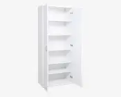 Garderobeskab m. 2 låger