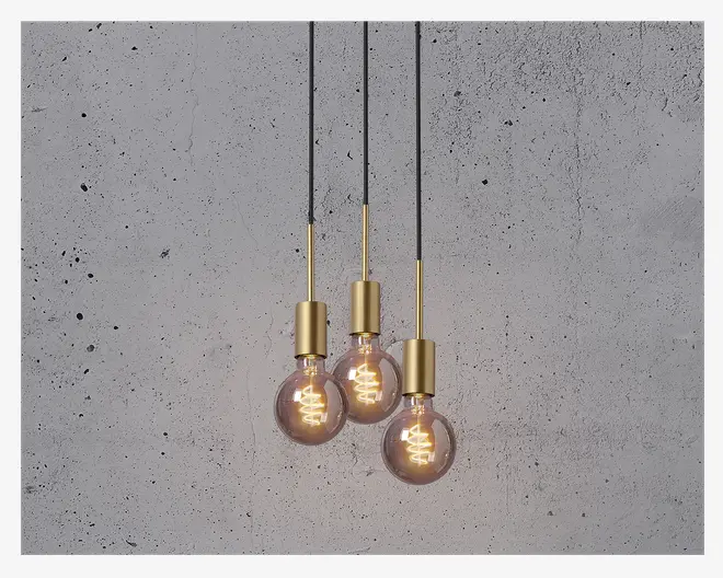 Klyngependel Paco Messing Ø.22,6 cm