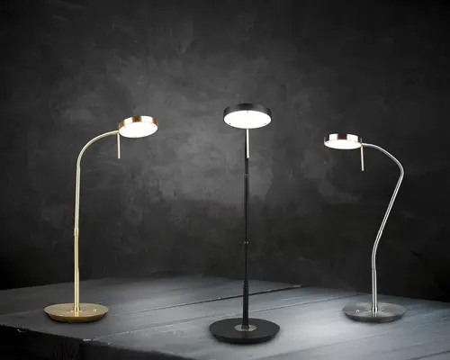 Bordlampe Monza sort LED 12W H.73,3 cm