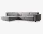 Sofa /Open End Venstrevendt Beige
