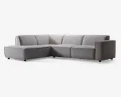 Sofa /Open End Venstrevendt Beige