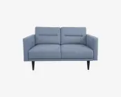 Sofa 2 Pers Blå